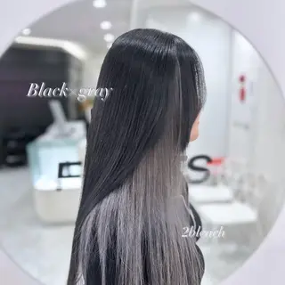 カラー 🤍ハイトーン寒色 🤍MADOKAのヘアスタイル