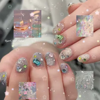 ネイル 🪄mimi🎀 Midori🪽のネイルデザイン