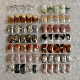 ネイル 亀戸8 HACHI スタッフのネイルデザイン