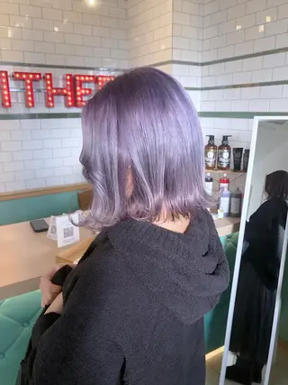 ミディアム カラー ☕️ベージュカラー 内藤光哉☕️のヘアスタイル