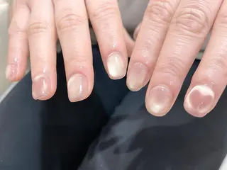 ネイル Shis_🦄shi 韓国風キラキラネイルのネイルデザイン