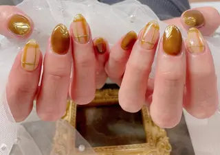 ネイル マジック ミラーのネイルデザイン