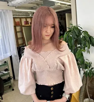 カラー 河原 楓樹のヘアスタイル