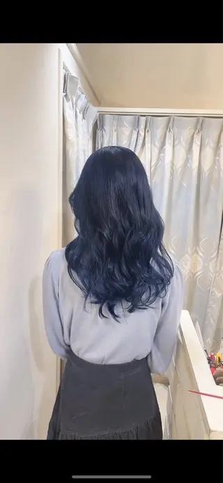 ロング カラー カラー職人 なかもと たつひろのヘアスタイル