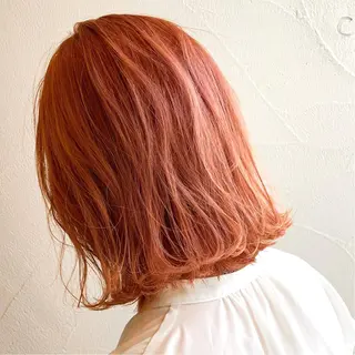 ミディアム カラー 王子田 隼のヘアスタイル