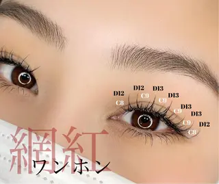 マツエク・マツパ 渡邉 亜也加のマツエク・マツパデザイン