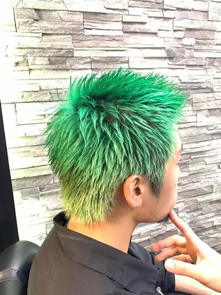 ショート カラー メンズ 高橋 流耀のヘアスタイル