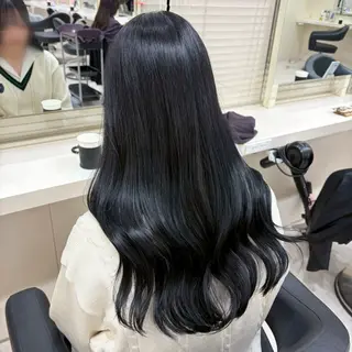 ロング カラー ヘアアレンジ 甲斐 乙羽のヘアスタイル