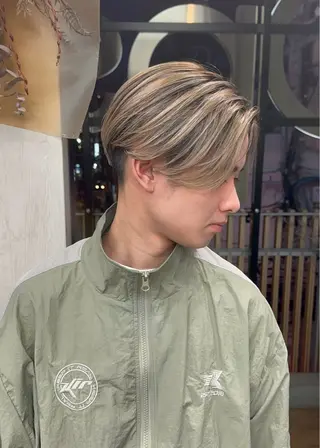 ショート メンズ 佃 優音のヘアスタイル