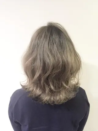 ミディアム 土井 浩輔のヘアスタイル