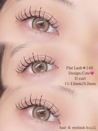 マツエク・マツパ hair ＆eyelash  b.u.l.l.所属・b.u.l.l. CHISATOのマツエク・マツパデザイン