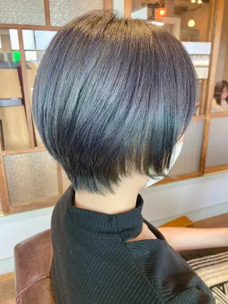 ショート タカツド ユウキのヘアスタイル