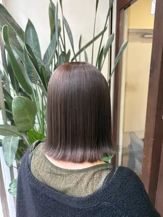 ミディアム カラー 髙木 優人のヘアスタイル