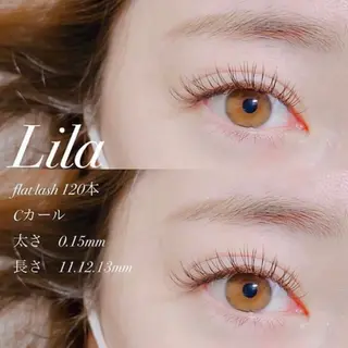 マツエク・マツパ Lila 堺東店のマツエク・マツパデザイン
