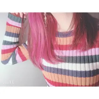 ミディアム カラー ツヤ髪カラー💎 佐藤あきのヘアスタイル