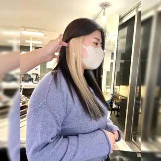 ロング カラー お悩み解決 園田翔大のヘアスタイル