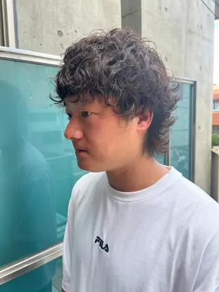 ショート メンズ 久木原 ゆりのヘアスタイル