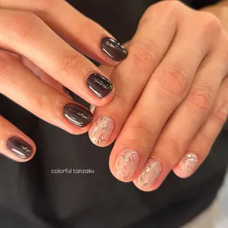 ネイル シンプルネイル Ezura Yumiのネイルデザイン