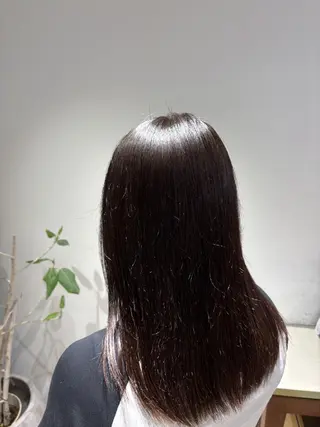 ミディアム 山中 あるのヘアスタイル