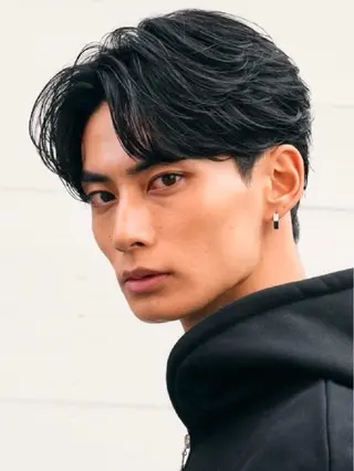 ショート カラー パーマ メンズ fifth 窪田潤平のヘアスタイル