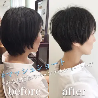 ショート カラー ショートカットの匠 KOJIのヘアスタイル