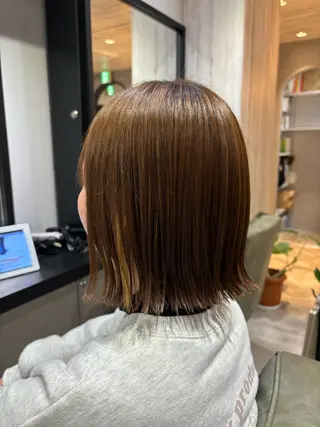 ショート ✨似合わせボブ✨ 縮毛矯正のヘアスタイル
