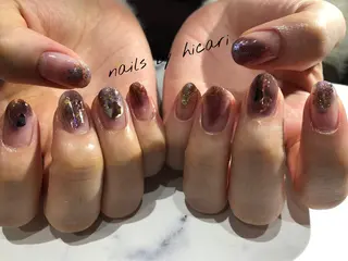 ショート カラー キッズ ネイル マツエク・マツパ illum hicariのネイルデザイン