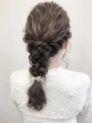 ロング ヘアアレンジ 沢田 瞳のヘアスタイル
