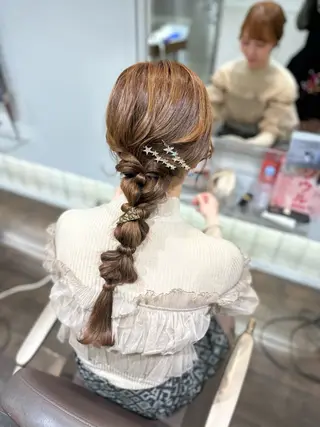 ロング 韓国カラーお任せ❤️ アサコサユリ🎀の眉毛・アイブロウイメージ