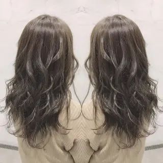 ロング カラー 重政 和樹のヘアスタイル
