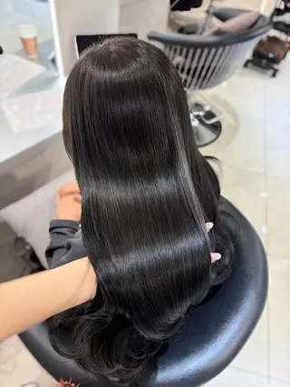 ロング カラー 韓国レイヤー×モテ髪 /MITSUKI🤍のヘアスタイル