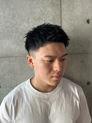 メンズ 梅田中崎町メンズ 美容師ユースケのヘアスタイル