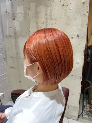 ミディアム カラー 🦩レイヤー|透明感 カラー🦩makoのヘアスタイル