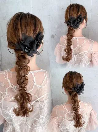 ヘアアレンジ 🎀ヘアセット/艶髪 /はやしほのか🎀のヘアスタイル