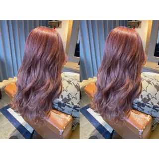カラー 🐻結んで可愛い hair EMI🐻のヘアスタイル