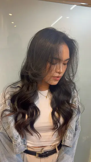 ミディアム カラー 一宮/稲沢/あま市 /小林好裕のヘアスタイル