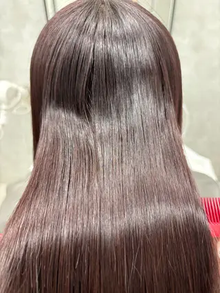 ロング カラー すぐ巻ける縮毛矯正 🍀勝倉　麗のヘアスタイル