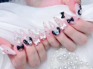 ネイル M🌷nail 長さだし専門店のネイルデザイン