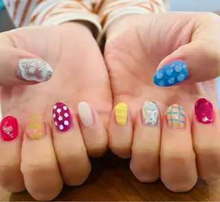 ネイル wizard まりやのネイルデザイン