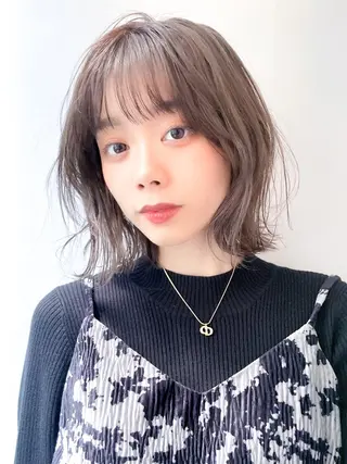 ミディアム カラー ✨カラー支持No.1 🧸ワキ カナコ🧸のヘアスタイル