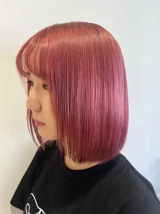 ミディアム カラー SIKI yuuna レイヤーカット🪽のヘアスタイル