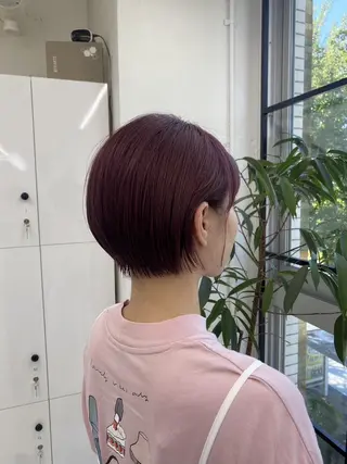 ショート カラー 髙橋建太/ ニュアンスパーマ✂️のヘアスタイル