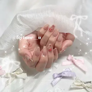 ネイル 💜5/4空✩.* Yuuna💜のネイルデザイン