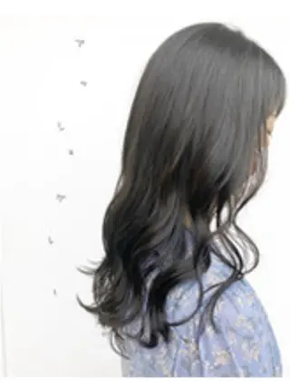 ミディアム カラー パーマ ヘアアレンジ ヘアケア特化型サロン newi 梅田のヘアスタイル