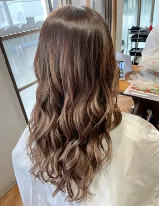 ロング カラー 𓏸𓈒𓂃早坂 浩行𓂃𓈒𓏸のヘアスタイル