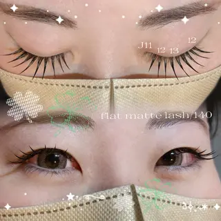 マツエク・マツパ YUI  アイリスト ᐩᕀ UNELMAのマツエク・マツパデザイン