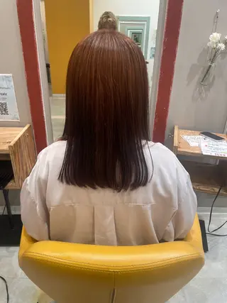 セミロング ROOMS Himariのヘアスタイル