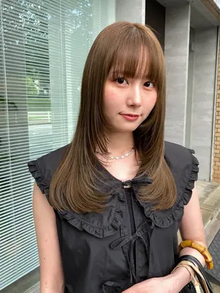 ロング qpula misuzuのヘアスタイル