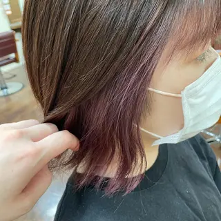 ショート カラー 奈良橋 彩圭のヘアスタイル