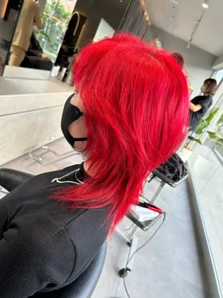 ミディアム 小柳 駿のヘアスタイル